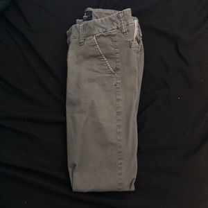 Grey AEO Skinny Pant